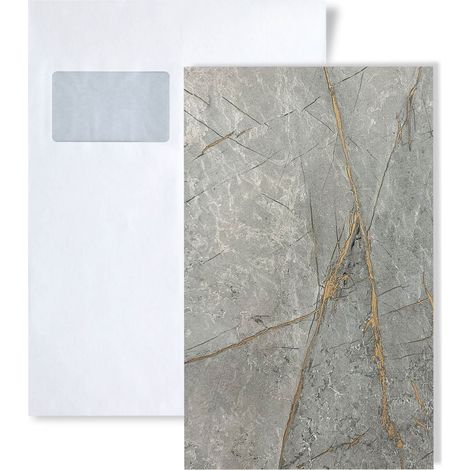 1 MUSTERSTÜCK S-25894 WallFace LIMESTONE Grey Nature NATURE Collection Wandpaneel MUSTER in ca. DIN A5 Größe