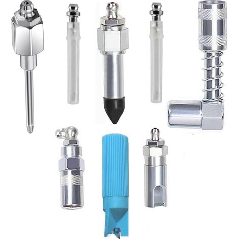 Aiguille d'injecteur, embout buccal de couplage de graisse 90 degrés raccord raccord de graisse aiguille buse distributeur de graisse raccords (1/5)