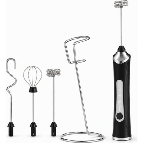 batteur électrique noir en acier inoxydable modele 20 (1/5)