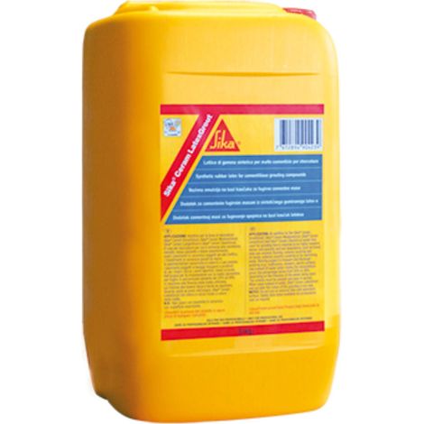 SikaCeram® LatexGrout - Aditivo látex para morteros de rejuntado - 5 kg - Garrafa - Blanco