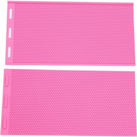 Silicone beeswax sheets, 2 pieces, soft foundation sheet molding, pressure embossing (1/5)