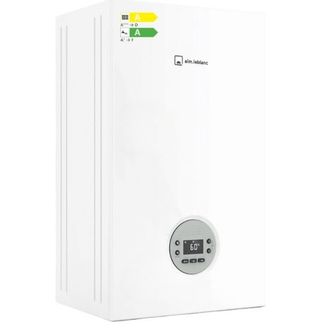 Elm Leblanc – Chaudière gaz à condensation 24-30 kW – Évacuation par ventouse – Corps en inox – Installation facile – Compatible régulations connectées