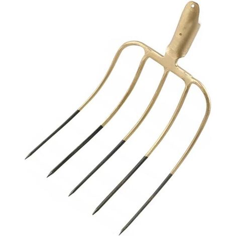 Horquilla utilitaria de 5 puntas, sin marco, forjada, Teger (1/3)