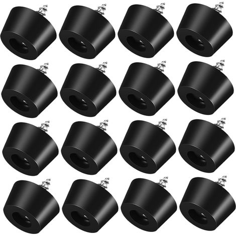 Gummifüße für Möbel 11 x 9 x 6 mm 100 Stück Nivellierpads