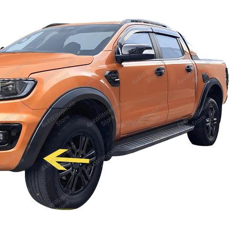Guardabarros ensanchados, plástico ABS duradero, ajuste personalizado para Ford Ranger, Ford Ranger T7 T8 (1/2)