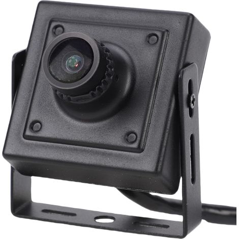 Mini Caméra IP POE P2P, Objectif 3,6 mm Angle de Vue de 85degrés 3/4/5/8 Mpx Mini Caméra de Vidéosurveillance Intérieure et Extérieure H.265/H.264 Microphone intégré Prise en (4MP) (1/5)