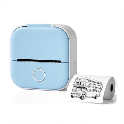 Imprimante d'étiquettes thermique portable Mini, imprimante pour questions erronées d'étudiants, B (1/5)