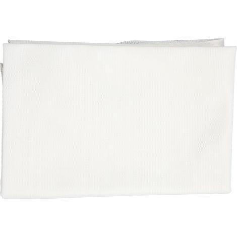 Tissu Maille pour Enceinte, Grille Acoustique Polyester Respirante Imperméable Anti-Poussière Blanc (1/5)