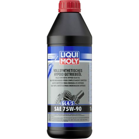 Liqui Molly Vollsynthetisches Hypoid Getriebeöl (GL4/5) 75W-90 1 L