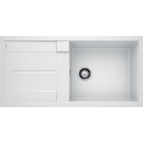 Evier Blanco Metra XL 6S Silgranit - BLANC - Vidage : Manuel (1/5)