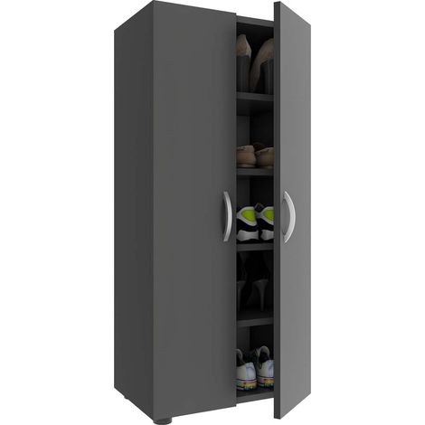 XL Holz Großer Schuhschrank Ulas 5 (1/4)