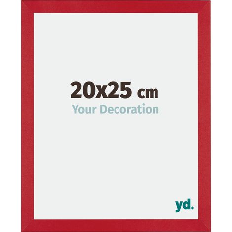 yd. - Cadre photo 20x25 - Rouge - MDF - Mura (1/5)