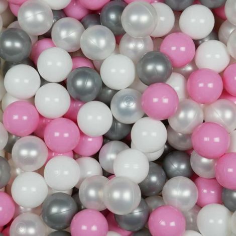 Balles de piscine sèche - Diamètre 7 cm - Matériau non toxique - Pour piscine, trampoline et baignade - 100 pièces (1/3)