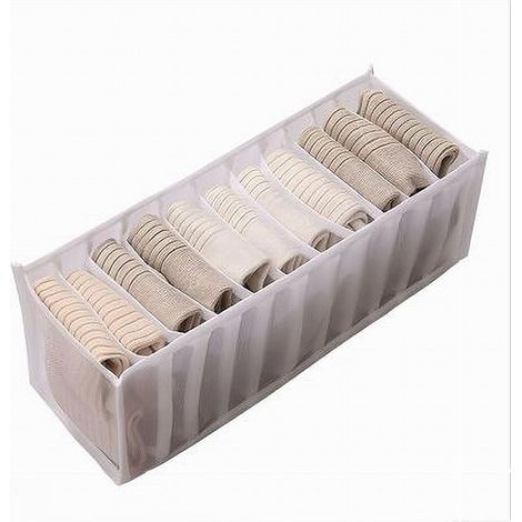 Cleafe - Organizer Organizzatore Per Armadio Cassetti Pieghevole Con 9 Scomparti 87408 - (1/3)
