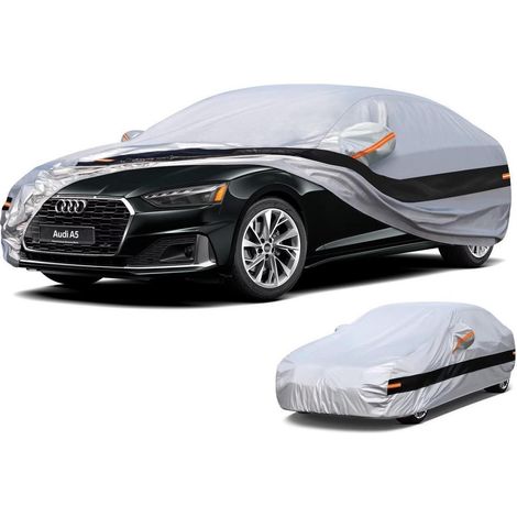 Autoabdeckung 10 Schichten 100% Wasserdicht für Audi A5 S5 RS5 Sportback Cabrio Coupe Limousine (2007-2025) (1/5)