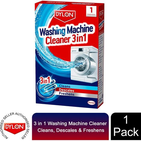 Dylon 3 in 1 Washing Machine Cleaner Freshener and Limescale Remover, 75g (1/5)