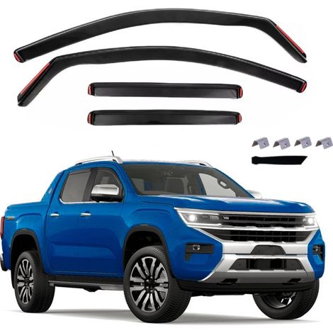 Комплект от 4бр. ветробрани за VW Amarok 4 врати Двойна Кабина (Double‑Cab) 2022+