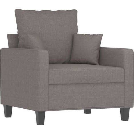 Fauteuil relax Fauteuil Taupe 60 cm Tissu (1/5)