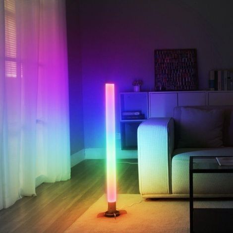 Lampe sur Pied Connectée WiFi RGBW 90cm 22W - SILAMP