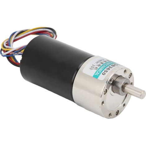24-V-Gleichstrom-Bürstenlosmotor (CW/CCW) mit Miniaturgetriebe XD-37GB für CNC-Werkzeugmaschinen, 300 U/min (1/5)