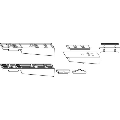 MACO Fiber-Therm Zubehör 78/28, Laufschiene hoch, Schema A, silber (102741)