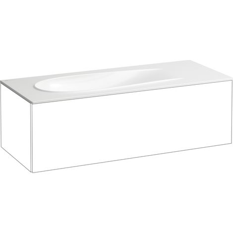 LAUFEN Il Bagno Alessi lavabo à poser, sans trou pour robinet,