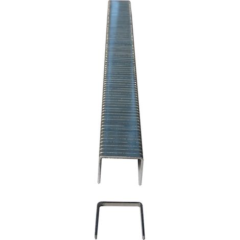 Agrafes - lot de 20000, pour agrafeuse légère - longueur côtés 10 mm (1/2)