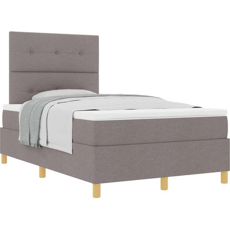 Maison Exclusive - Letto a molle con testiera Talpa 120 x 190 cm Tessuto (1/5)