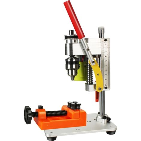 Mini perceuse d'établi multifonctionnelle 120 W, perceuse de Haute précision, mandrin, poinçonneuse(Update Package 2) (1/5)