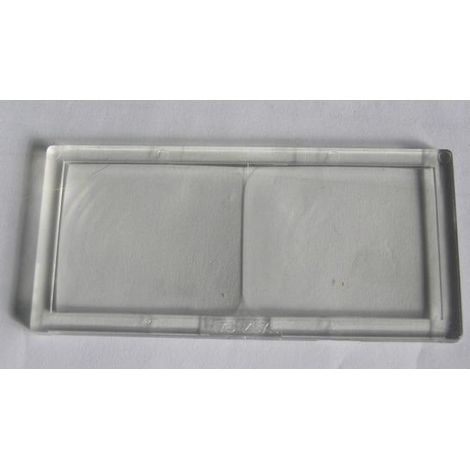 Weltek AX2520 vetro incolore 105 x 50 mm per saldatura