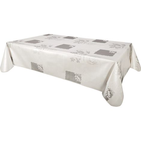 Nappe en toile cirée rectangulaire provençale grand format VERA