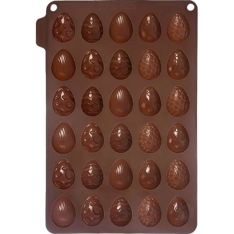 Stampo in silicone per biscotti e praline a forma di uovo SILLINIE (1/5)