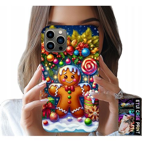 Custodia per iPhone 11 PRO - motivi di pan di zenzero, caramelle, Natale + vetro (1/5)