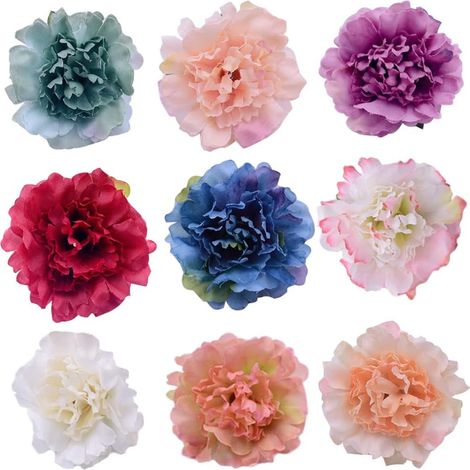 30 fleurs artificielles décoratives pour la maison, la décoration de mariage, de bureau et de fête-AquaForge (1/5)