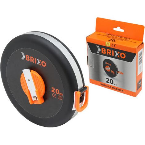 Rotelle metriche fettuccia 20 Mt Brixo