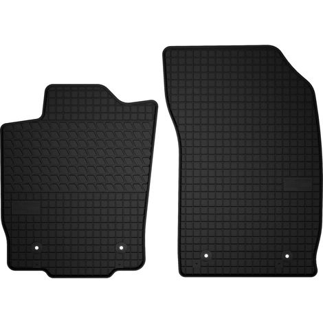 Tapis de sol avant en caoutchouc pour : Audi A1 8X hatchback (2010 à 2018) (1/5)
