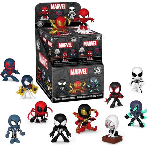 Mini figura da collezione Spider-Man Mystery - Serie Marvel