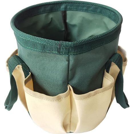 Sac à outils de jardin Sac fourre-tout Sac à godets durable avec sac à outils de jardin de canvas étanche (1/5)