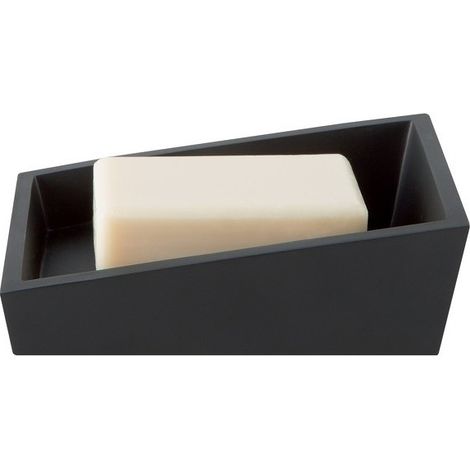 Porte savon Polyrésine YOSHI Noir mat Spirella (1/3)