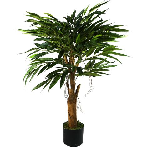 100cm Longifolia Ficus Tree Artificial Natural Trunk (1/5)