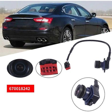 Cámara de visión trasera para estacionamiento, número de pieza 670018242, para Quattroporte M156 2010-2016, cámara de asistencia de reversa. (1/5)