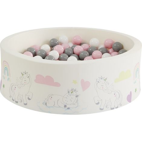 Playroom Bundle Set - Unicorn Tent & Ball Pit - W100 x H135 cm