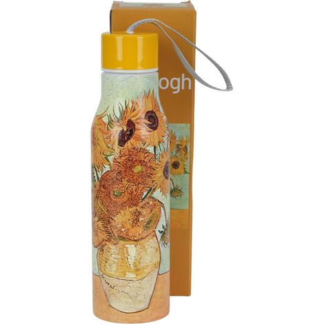 Bottiglia termica con girasoli di Van Gogh