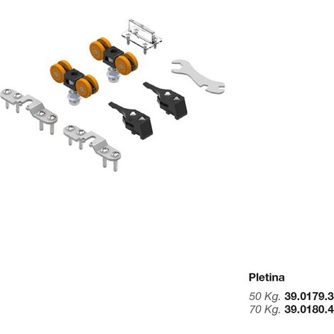 Acc. SF-A90 (Standar.Star.StarFT) - Set Accesorios de pletina para Guías Saheco STANDARD / STAR / STAR FT (1/4)