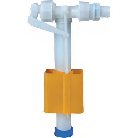 Cersanit – Flotteur de chasse d'eau pour WC encastré – Bâti Slim&Silent – Filetage 1/2" (15x21) – Pour espaces confinés (1/5)