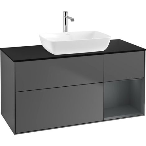 Villeroy & Boch F832HGGK Meuble sous-lavabo Finion F83 (1/2)