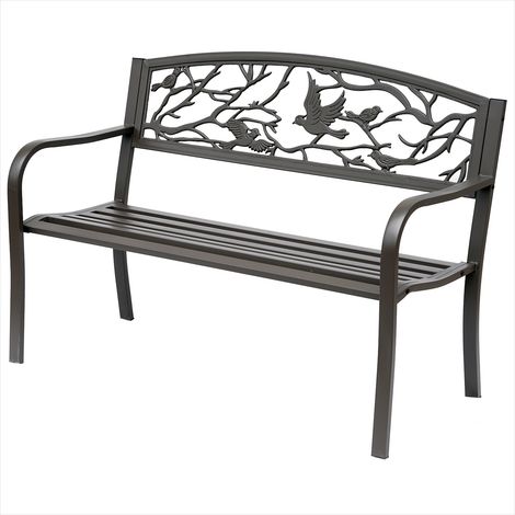 SunJet Banc de jardin, banquette extérieure - Réf. AE79U5N86D8T (1/5)