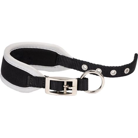 Ferplast ERGOCOMFORT CW Collare imbottito per Levrieri. Varie misure. . Variante CW15/32 - Misure: A: 26-32 cm B: 15 mm - Nero (1/7)