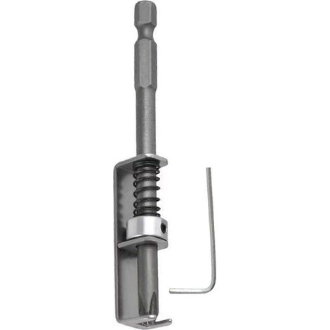 Embout de vissage magnétique PH2, embout de tournevis à ressort, tige hexagonale pour un perçage et un positionnement des vis faciles-AquaForge (1/5)