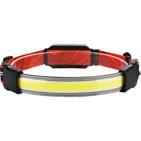 Linterna frontal LED brillante, linterna frontal ligera e impermeable para senderismo, correr, pescar y acampar. (1/5)